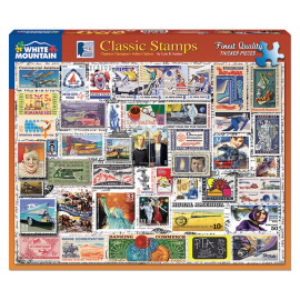 Classic Stamps 550 Piece Jigsaw Puzzle