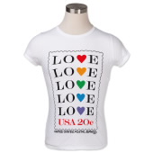 Love Stamp Women's T-Shirt image