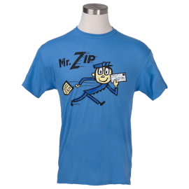 Mr. ZIP® Blue T-Shirt 