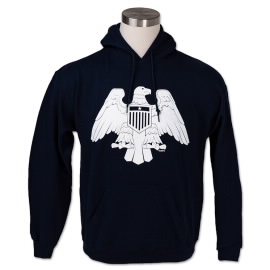Navy Blue Eagle Hoodie