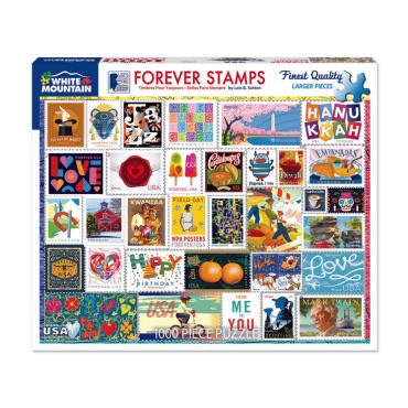 Forever Stamps - 1000 Piece Jigsaw Puzzle