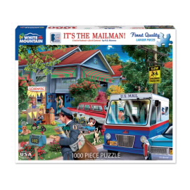 It's the Mailman 1,000 Piece Jigsaw Puzzle