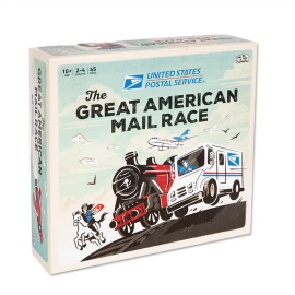 USPS The Great American Mail Race Board Game