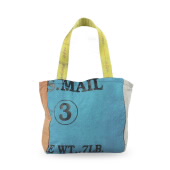 Large Mailbag Tote, Color Block image