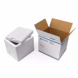 United States Post Office Shipping Box 12 x 12 x 5 12 White - Office Depot