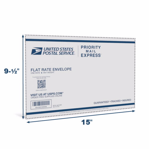 usps flat rate envelope cost 2017