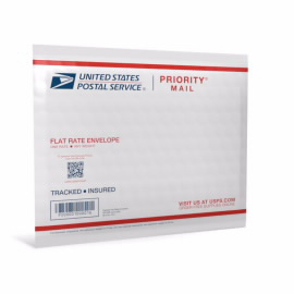 how much is a flat rate padded envelope