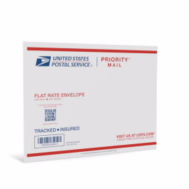 usps priority mail padded flat rate envelope size too thick?