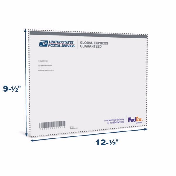 Global Express Guaranteed® Letter Envelopes | USPS.com