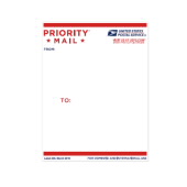 Priority Mail® Address Labels image