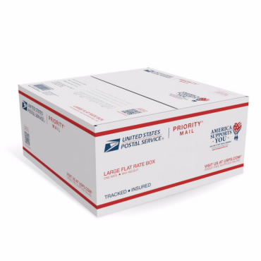 priority mail flat rate shoe box