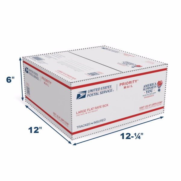 Priority Mail Flat Rate® APO/FPO Box MILIFRB