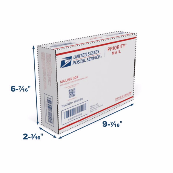 how to mail a small flat rate box usps