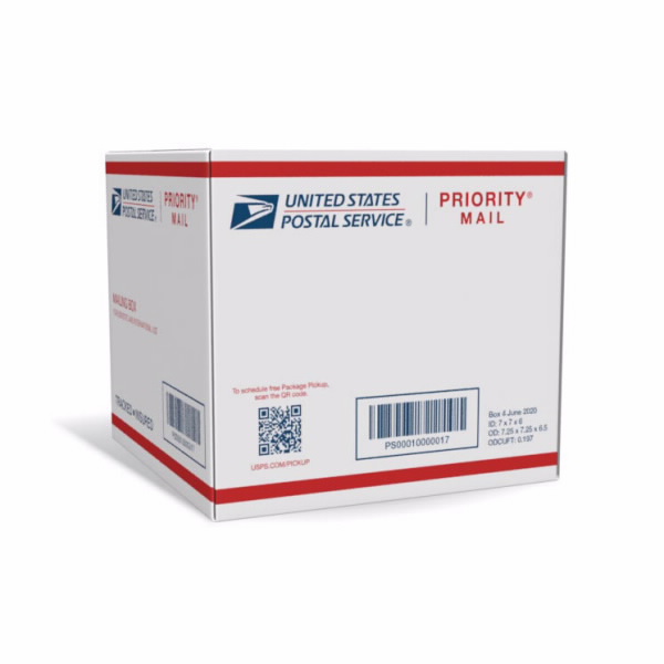 Priority Mail® Medium Cube-Shaped Box | USPS.com