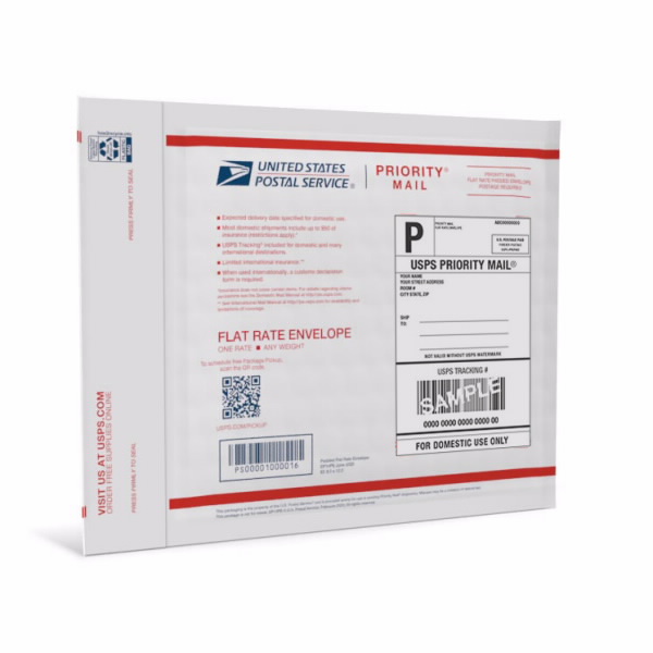 Priority Mail® Forever Prepaid Flat Rate Padded Envelope 1386