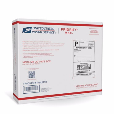 Priority Mail® Forever Prepaid Flat Rate Side-Loading Medium Box | USPS.com