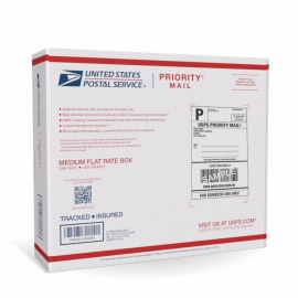 Priority Mail® Forever Prepaid Flat Rate Side-Loading Medium Box