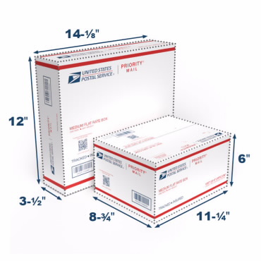 priority mail small flat rate box 7x7x6
