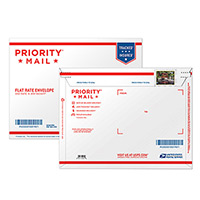 can you put priority mail flat rate envelope in mailbox