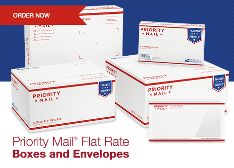size of usps priority mail large flat rate box