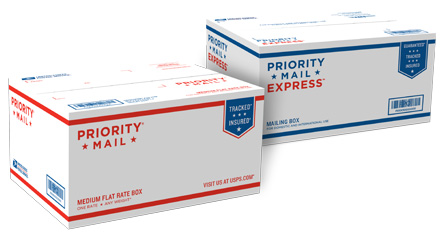 priority mail large flat rate box size