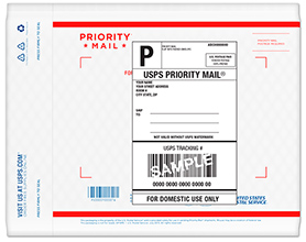 usps flat rate padded envelope rules